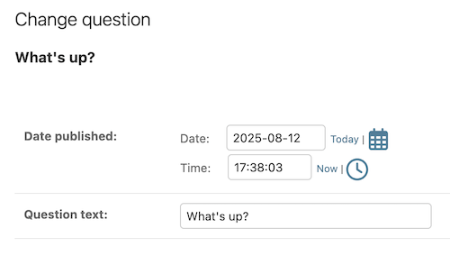 Порядок отображения полей поменялся